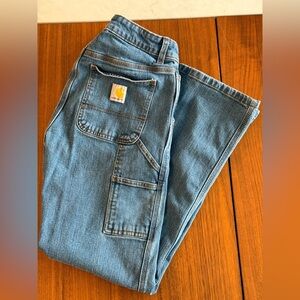 Carhartt Boys’ Denim Dungaree Pants